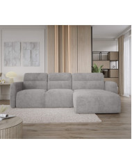 Narożnik Calvano S, elektrycznie wysuwane siedzisko, pojemnik, Wersal