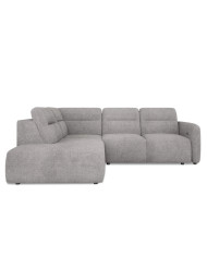 Narożnik Calvano L, elektrycznie wysuwane siedzisko, pojemnik, Wersal