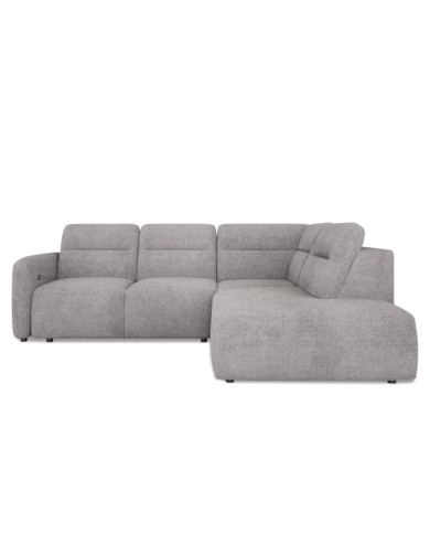 Narożnik Calvano L, elektryczny wysuw siedziska, pojemnik, Wersal