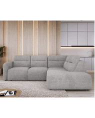 Narożnik Calvano L, elektrycznie wysuwane siedzisko, pojemnik, Wersal