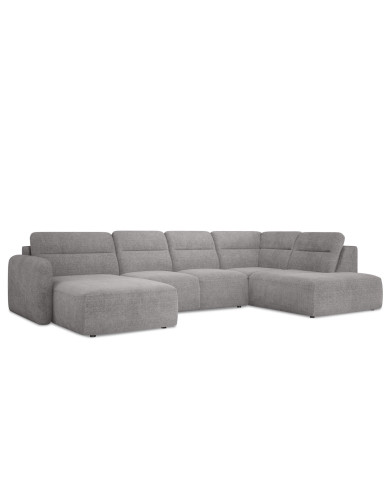 Narożnik Calvano XL, elektrycznie wysuwane siedzisko, pojemnik, Wersal