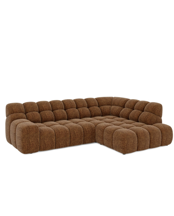 Narożnik Campile L, elektrycznie wysuwane siedzisko, WERSAL