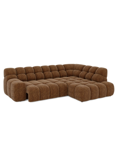 Narożnik Campile L, elektrycznie wysuwane siedzisko, WERSAL