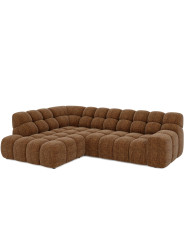 Narożnik Campile L, elektrycznie wysuwane siedzisko, WERSAL