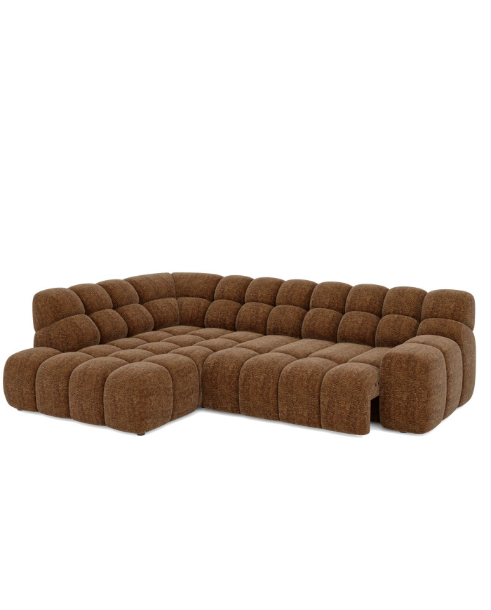 Narożnik Campile L, elektrycznie wysuwane siedzisko, WERSAL