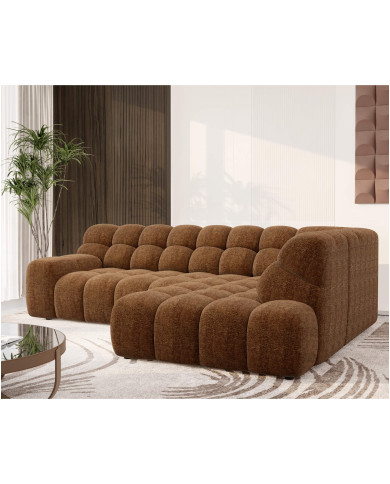 Narożnik Campile L, elektrycznie wysuwane siedzisko, WERSAL