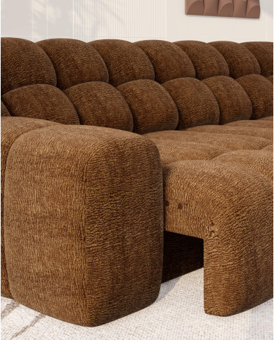 Narożnik Campile L, elektrycznie wysuwane siedzisko, WERSAL