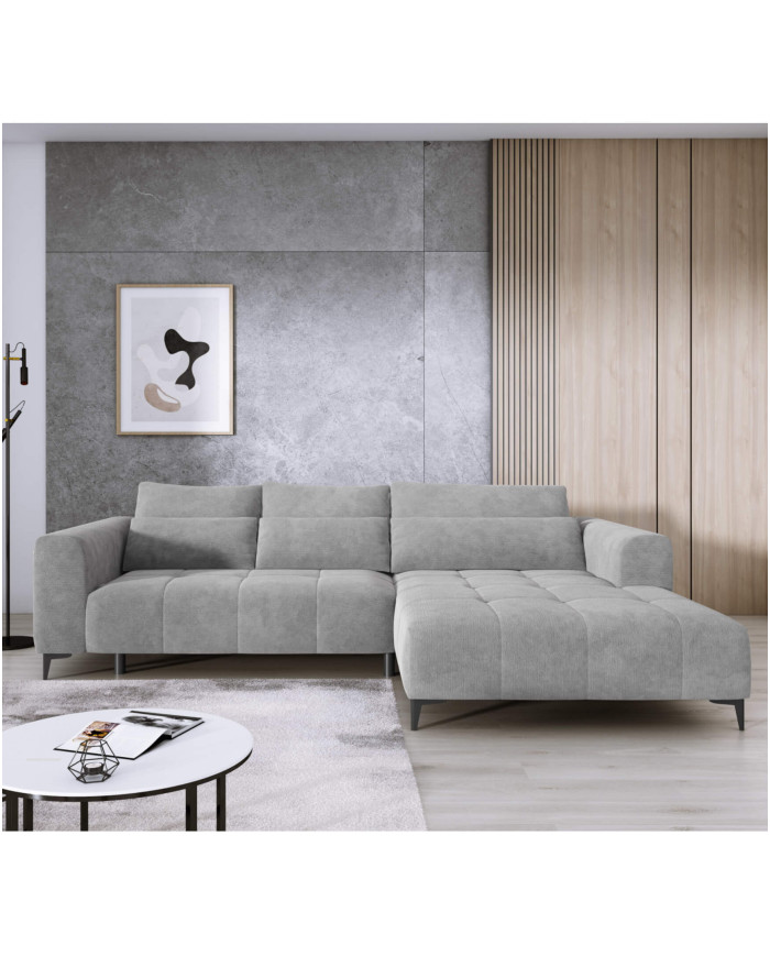 Narożnik Diego S, elektrycznie wysuwane siedzisko, WERSAL