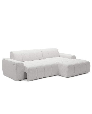 Narożnik Fabio S, elektrycznie wysuwane siedzisko, WERSAL