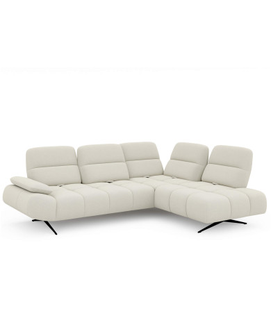 Narożnik Falcao L, przestawne oparcia x 5, regulowany podłokietnik, Wersal