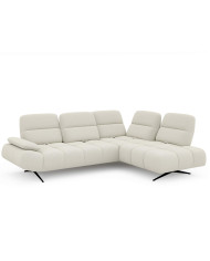 Narożnik Falcao L, przestawne oparcia x 5, regulowany podłokietnik, Wersal