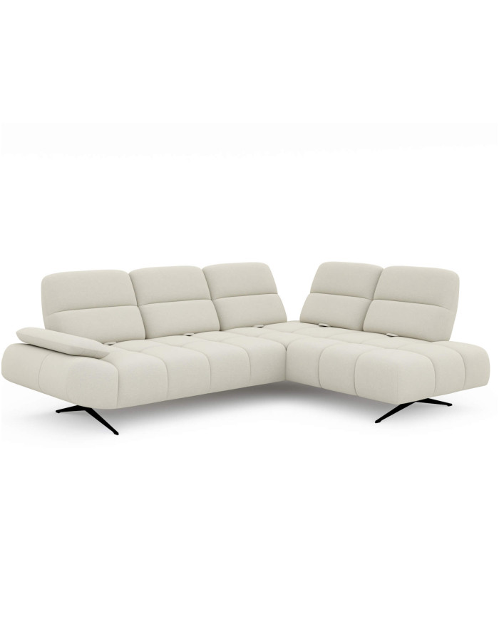 Narożnik Falcao L, przestawne oparcia x 5, regulowany podłokietnik, Wersal