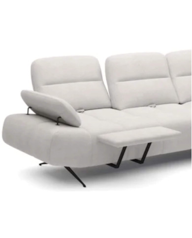 Narożnik Falcao L, przestawne oparcia x 5, regulowany podłokietnik, Wersal