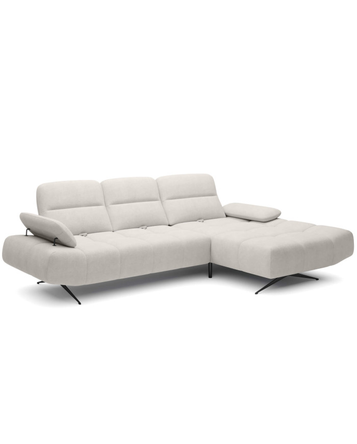 Narożnik Falcao S, przestawne oparcia x 3, regulowane podłokietniki, Wersal