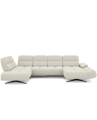 Narożnik Falcao XL, przestawne oparcia x 6, regulowany podłokietnik, Wersal