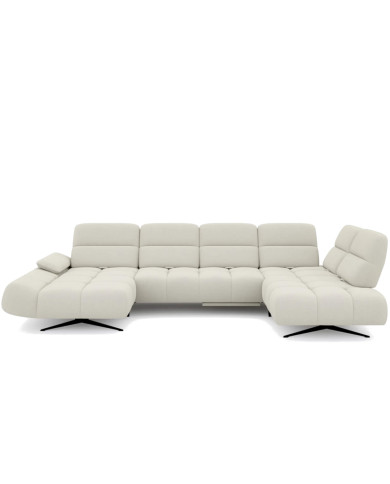 Narożnik Falcao XL, przestawne oparcia x 6, regulowany podłokietnik, Wersal