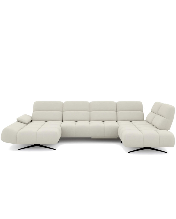 Narożnik Falcao XL, przestawne oparcia x 6, regulowany podłokietnik, Wersal