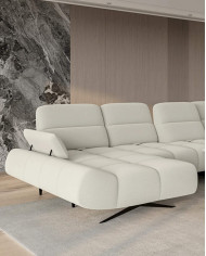 Narożnik Falcao XL, przestawne oparcia x 6, regulowany podłokietnik, Wersal