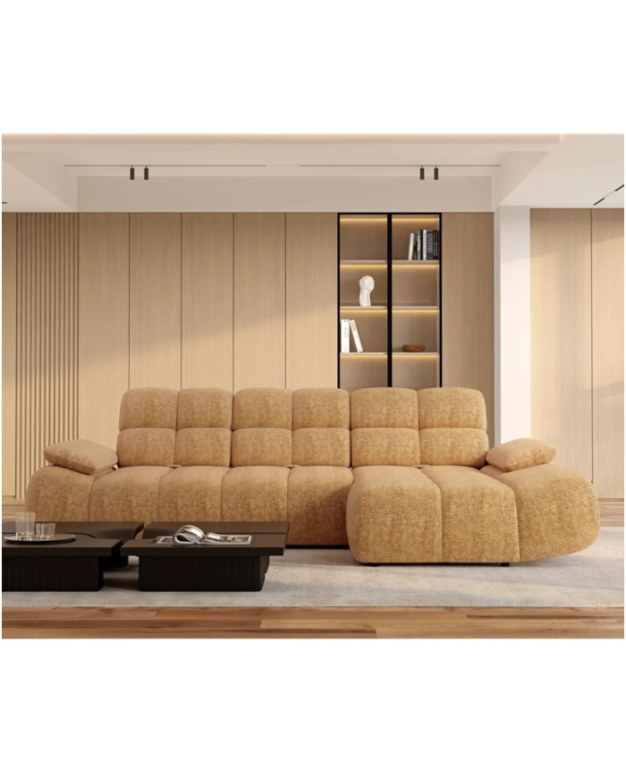 Narożnik Gamba S, przestawne oparcia x 3, regulowane podłokietniki, Wersal