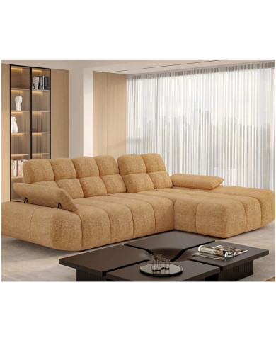 Narożnik Gamba S, przestawne oparcia x 3, regulowane podłokietniki, Wersal