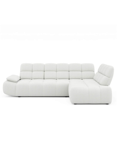 Narożnik Gamba L, przestawne oparcia x 5, regulowany podłokietnik, Wersal