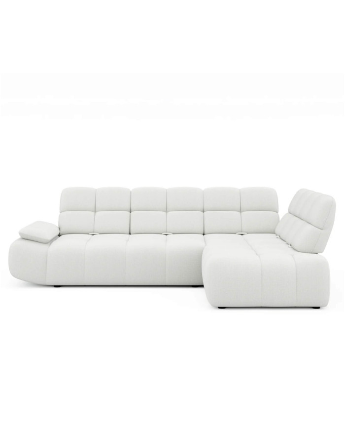 Narożnik Gamba L, przestawne oparcia x 5, regulowany podłokietnik, Wersal