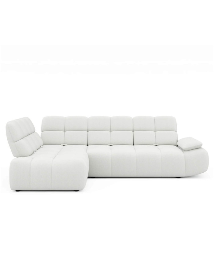 Narożnik Gamba L, przestawne oparcia x 5, regulowany podłokietnik, Wersal