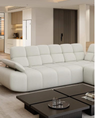 Narożnik Gamba L, przestawne oparcia x 5, regulowany podłokietnik, Wersal