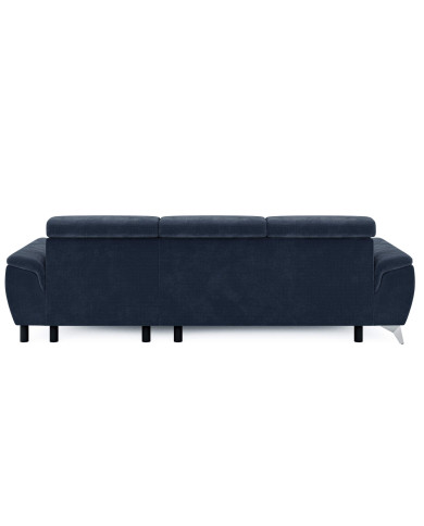 Narożnik Lugano S, funkcja spania, pojemnik, regulowane zagłówki, Wersal