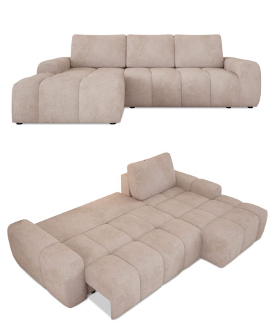 Narożnik Mailo S, funkcja spania, pojemnik, Wersal