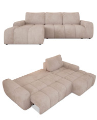 Narożnik Mailo S, funkcja spania, pojemnik, Wersal