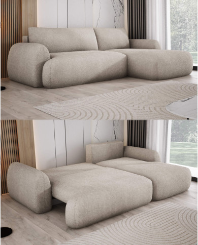 Narożnik Mondi S, funkcja spania, pojemnik, Wersal