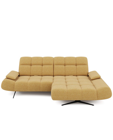 Narożnik Moreno S, przestawne manualnie oparcia, regulowane podłokietniki, Wersal