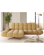 Narożnik Moreno S, przestawne manualnie oparcia, regulowane podłokietniki, Wersal