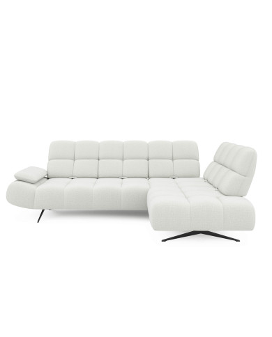 Narożnik Prado L, przestawne oparcia x 5, regulowany podłokietnik, Wersal