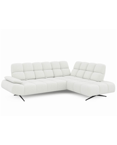 Narożnik Prado L, przestawne oparcia x 5, regulowany podłokietnik, Wersal