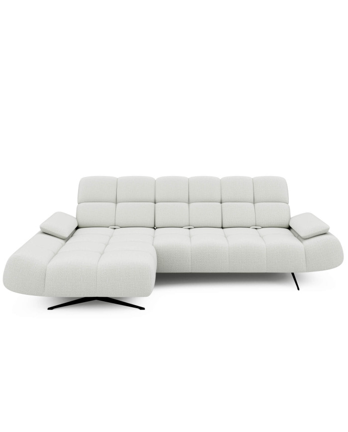 Narożnik Prado S, przestawne oparcia x 3, regulowane podłokietniki, Wersal