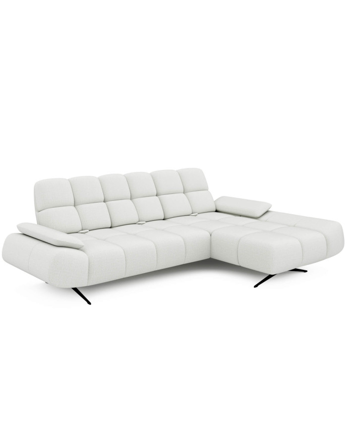 Narożnik Prado S, przestawne oparcia x 3, regulowane podłokietniki, Wersal