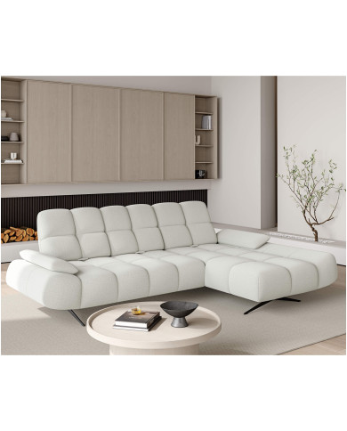 Narożnik Prado S, przestawne oparcia x 3, regulowane podłokietniki, Wersal