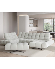 Narożnik Prado XL, przestawne oparcia x 6, regulowany podłokietnik, Wersal