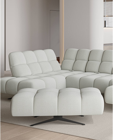 Pufa Prado, prostokątna, Wersal