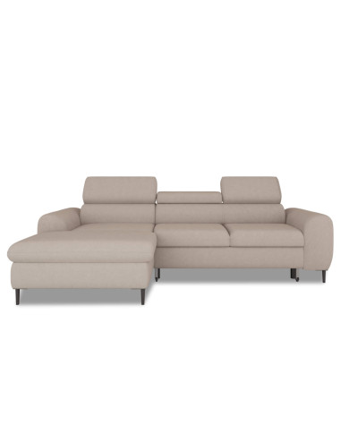 Narożnik Rayo S, funkcja spania, pojemnik, regulowane zagłówki, Wersal