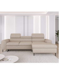 Narożnik Rayo S, funkcja spania, pojemnik, regulowane zagłówki, Wersal