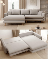 Narożnik Sally, funkcja spania, pojemnik, Wersal