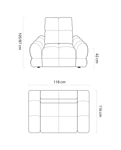 Fotel Tollo 1, regulwany zagłówek, Wersal