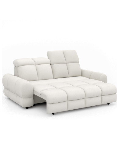 Sofa Tollo 2E, elektrycznie wysuwane siedzisko, regulowane zagłówki, Wersal