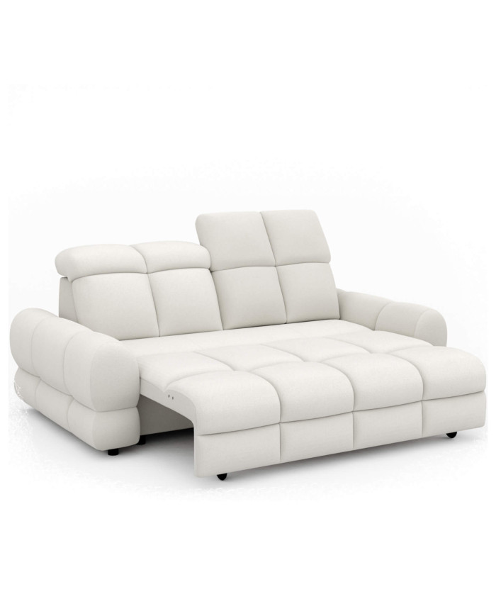 Sofa Tollo 2E, elektrycznie wysuwane siedzisko, regulowane zagłówki, Wersal
