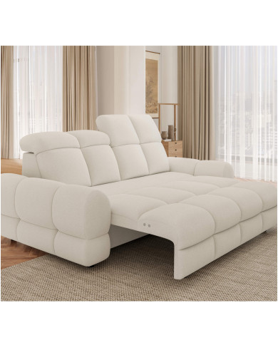 Sofa Tollo 2E, elektrycznie wysuwane siedzisko, regulowane zagłówki, Wersal