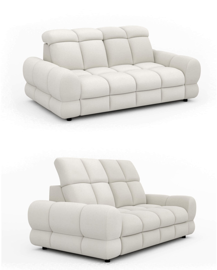 Sofa Tollo 2, regulowane zagłówki, Wersal