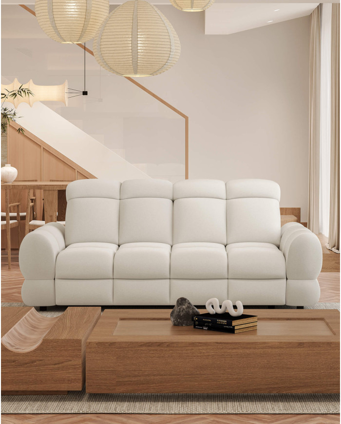 Sofa Tollo 3E, elektrycznie wysuwane siedzisko, regulowane zagłówki, Wersal